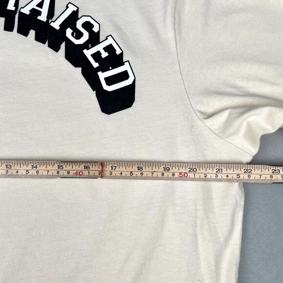 Born X Raised Blockbuster T Shirt Cream Mens L Streetwear Skate Exclusive Crew - Picture 9 of 10
